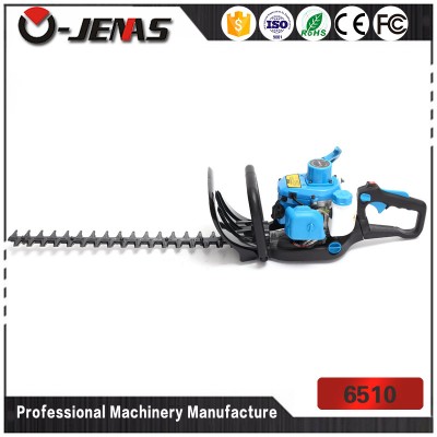 Ojenas factory low price 6510 0.6L 750mm steel hedge trimmer gasoline