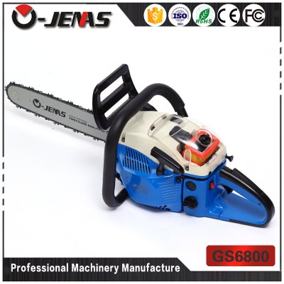 ojenas 6800 single cylinser 68cc 3.2kw portable chain saw